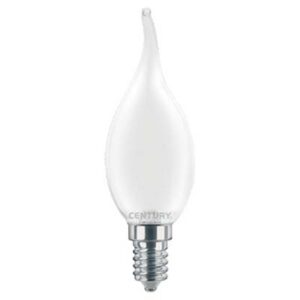 Lampada Wire LED fiamma Incanto vetro Saten Century 4 W 470 lumen E14-0