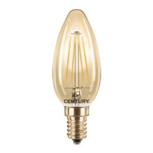 Lampada Wire LED oliva Incanto Epoca Century luce calda 4 W 320 lumen E14-0