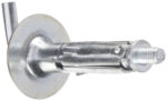 Tassello acciaio T61/GM gancio medio Elematic 9 mm confezione da 100 PZ-9131