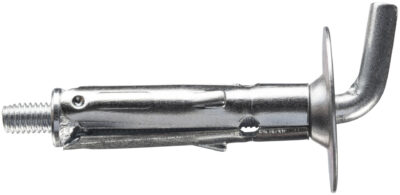 Tassello acciaio T61 gancio corto Elematic 9 MM confezione da 100 PZ-9129